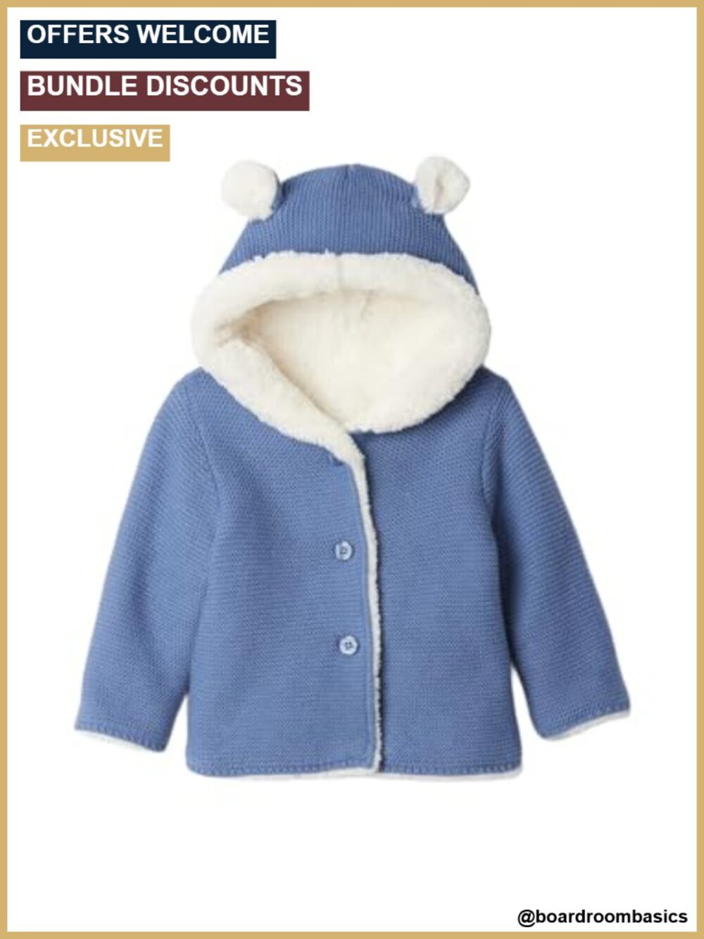 Sherpa Hooded Sweater Toddler Girls Pullover Cotton Slim Fit